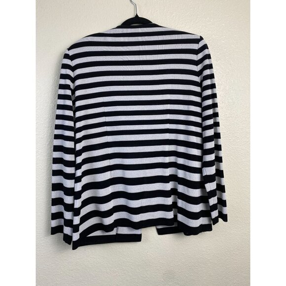 Vintage Exclusively Misook Sweaters Womens size Large Stripes career Office Work - Picture 2 of 14